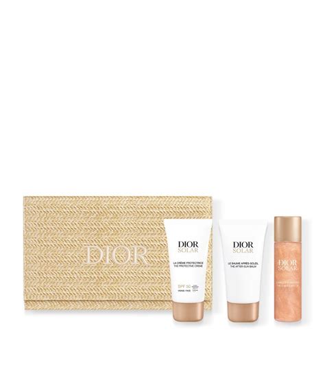 dior solar escape essentials skincare and sun protection set|dior sunscreen review.